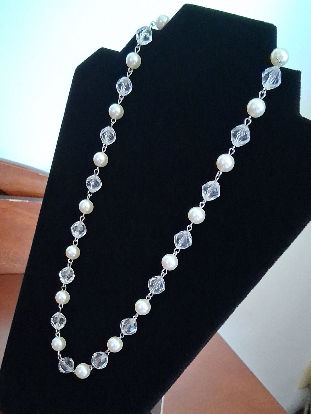 Classic Faux Pearl Necklace KK98